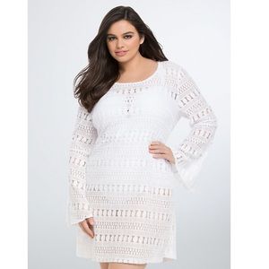 TORRID Lace Tie Back Swimsuit Cover Up